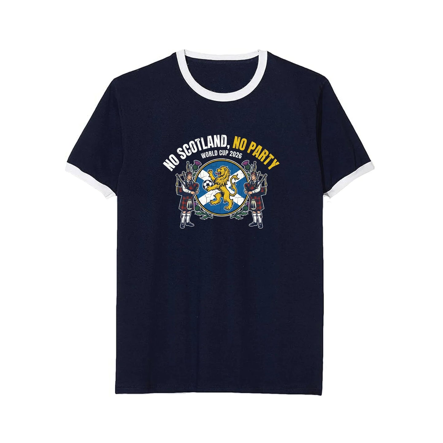No Scotland No Party Piper T-Shirt